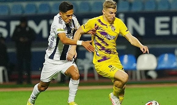 Eyüpspor, sahasında ağırladığı Kasımpaşa'yı 2-0 mağlup etti