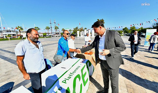 Fethiye'de İklim Haftası, 'Yerel Üretim Pazarı'yla başladı