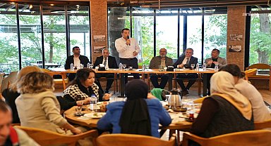 Giresun Belediye Başkanı Köse, muhtarlarla bir araya geldi 