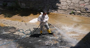 Gölbaşı Belediyesi ekiplerinden parklarda bakım ve onarım çalışmaları 