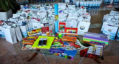 Gölbaşı Belediyesi’nden 850 öğrenciye kırtasiye desteği