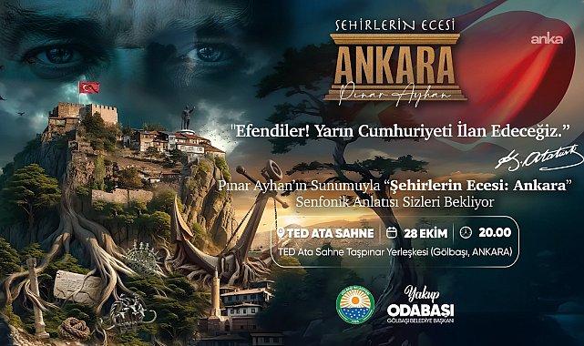 Gölbaşı’nda Cumhuriyet Bayramı’na özel “Şehirlerin Ecesi: Ankara