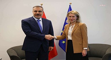 Hakan Fidan, AB Dış İlişkiler ve Güvenlik Politikası Yüksek Temsilcisi Kaja Kallas ile görüştü