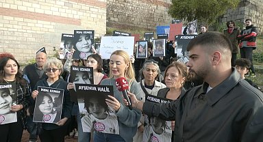 İkbal Uzuner ve Ayşenur Halil'in ölüm yıl dönümünde Edirnekapı Surları önünden seslenen kadınlar: İstanbul Sözleşmesi olsaydı bu cinayet işlenebilir miydi? Yaşamak istiyoruz