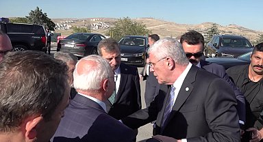 İYİ Parti Genel Başkanı Dervişoğlu, Yavuz Erkmen'in babasının cenazesine katıldı