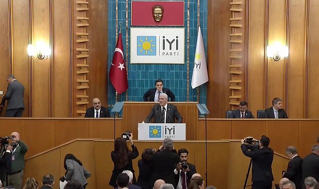 İYİ Parti Grup Toplantısı... Müsavat Dervişoğlu'ndan Cumhurbaşkanı Erdoğan'a: