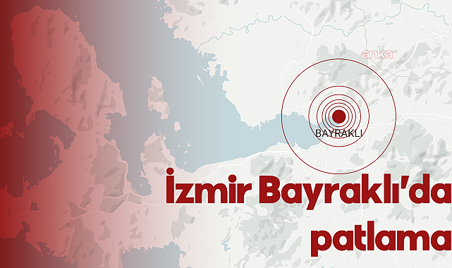 İzmir Bayraklı’da patlama: Bir ev yıkıldı, yaralılar var