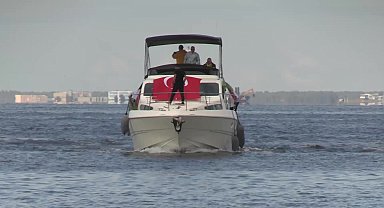İzmir’de tekneler, Sumud ve Filistin’e destek için yelken açtı 