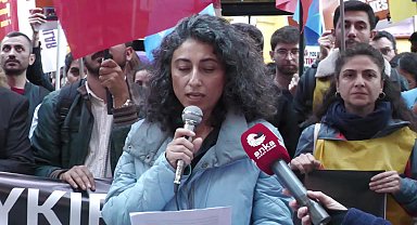 İzmir Emek ve Demokrasi Güçleri’nden ‘Filistin’ eylemi... “Dünyanın gözü önünde bir soykırım yaşanıyor”