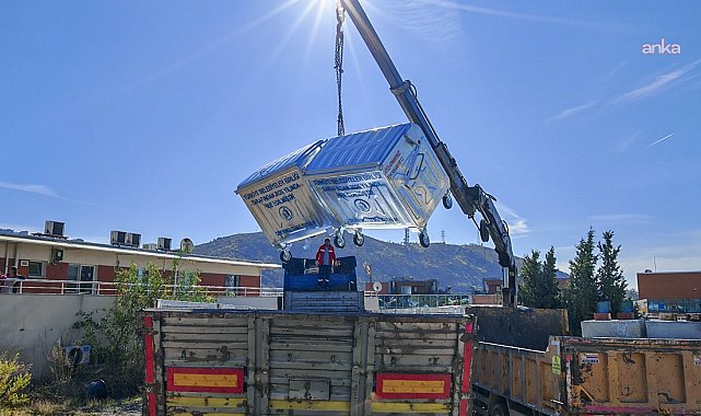 Karşıyaka’da temizlik seferberliği: 460 adet yeni çöp konteyneri