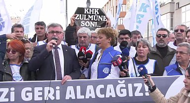 KESK Eş Genel Başkanı Ayfer Koçak: 