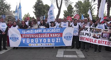 KESK, Şanlıurfa'dan Ankara'ya KHK'lılarla yürüyüş başlattı: Barışın önündeki bariyerleri kaldırmak istiyorsak ilk kaldıracağımız bariyerler KHK hukuksuzluğudur