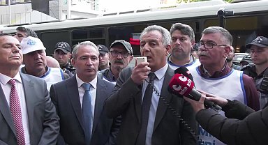 KESK üyelerinin Adalet Bakanlığı'na yürüyüşüne izin verilmedi... DEM Partili Hun: Kamu emekçilerinin yolu açılmalıdır