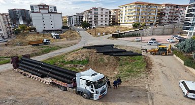 Kırıkkale Belediyesi Çalılıöz Mahallesi'nde altyapıyı yeniliyor