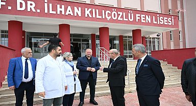Kırşehir Belediye Başkanı Ekicioğlu, okul ziyaretlerini sürdürüyor