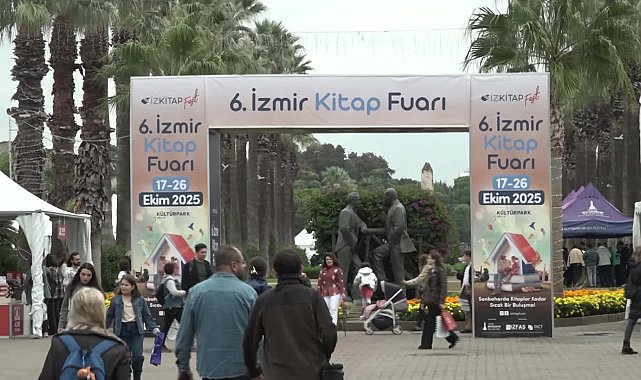 Kültürpark’ta İzmir Kitap Fuarı rüzgarı