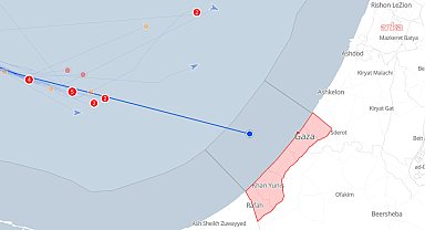 Küresel Sumud Filosu’na ait 4 gemi seyrini sürdürüyor
