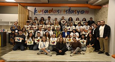 Kuşadası'nda Gençlik Toplantısı’nın ikinci gününde keçe atölyesi ile devam etti