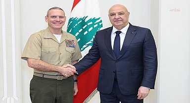 Lübnan Cumhurbaşkanı Avn, İsrail-Lübnan ateşkes izleme komitesinin yeni başkanı ABD’li General Clearfield ile görüştü