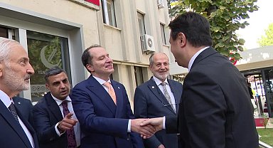 Mahmut Arıkan'dan, Fatih Erbakan'a ziyaret: Trump'ın planlarından bu coğrafyaya barış gelmesi söz konusu değil