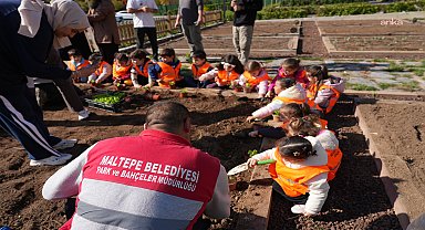 Maltepe Belediyesi’nin Çocuk Tarım Parkı, misafirlerini ağırlamaya devam ediyor 