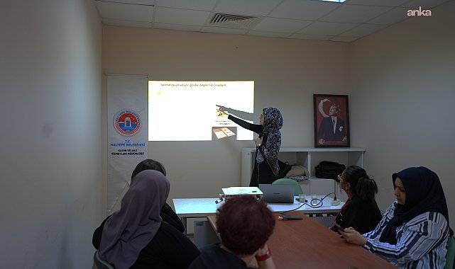 Maltepeli kadınlara verilen güvenli internet eğitimleri tamamlandı