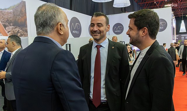 Manavgat Belediye Başkan Vekili Çiçek, Antalya Turizm Fuarı'nın açılışına katıldı