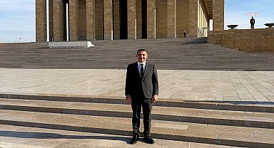 Manavgat Belediye Başkan Vekili Çiçek'ten Anıtkabir'e ziyaret