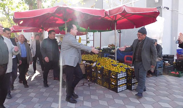 Manisa Büyükşehir Belediye Başkanı Dutlulu, Kırkağaç’ta sıcak asfalt çalışmalarını inceledi