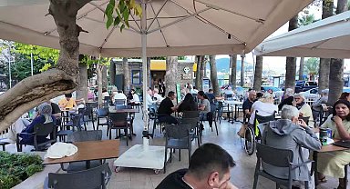 Marmaris Belediyesi Halk Kafeler'e vatandaşlardan yoğun ilgi