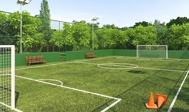 Marmaris'te 4 mahalle daha spor sahasına kavuşuyor