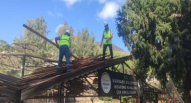 Marmaris’te Hisarönü Etkinlik Alanı yenileniyor