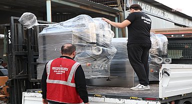 Merkezefendi Belediyesi’nin mama üretim makineleri, Karesi Belediyesi’nde