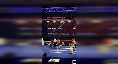 Merkezefendi Belediyesi’nin milli boksörü Kuru’dan Avrupa üçüncülüğü