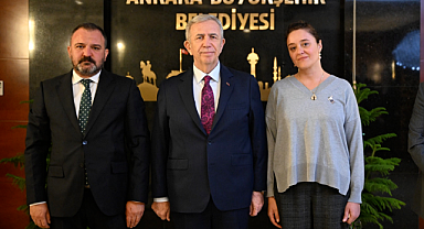 Mansur Yavaş, katledilen Mattia'nın annesini ağırladı