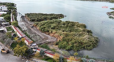 Mogan Gölü’nde 2'nci etap temizlik çalışmaları başladı