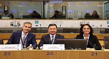 Muğla Büyükşehir Belediye Başkanı Aras’tan Brüksel’de demokrasi ve sürdürülebilirlik odaklı temaslar