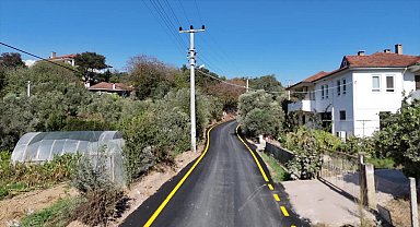 Muğla Büyükşehir Belediyesi, Şirinköy-Çıtlık yol çalışmalarını tamamladı