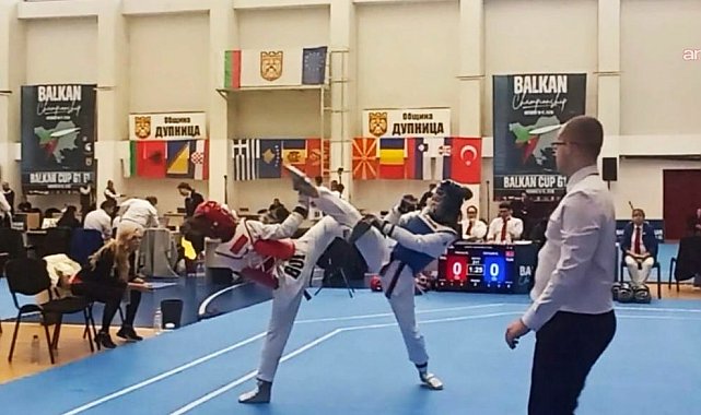 Muğla Büyükşehir Belediyesi sporcusundan Balkan Tekvando Cup’ta bronz madalya
