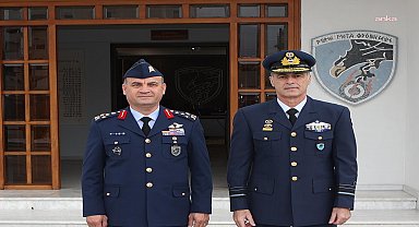 Muharip Hava Kuvveti Komutanı Hava Orgeneral Dalkıran, Yunanistan Taktik Hava Kuvveti Komutanlığı'nı ziyaret etti
