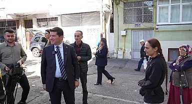 Ortahisar Belediye Başkanı Kaya, semt pazarında esnafla buluştu