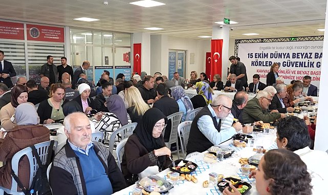 Ortahisar Belediyesi'nden Görme Engelliler Günü'nde anlamlı etkinlik