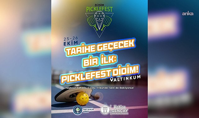 PickleFest Didim başlıyor