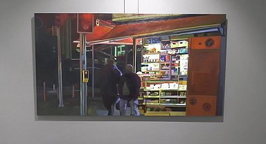 Ressam Sanem Altaylı: GRİ sergisinde Ankara'nın gri ve sıkıcı olmadığını Ankara'yı sevmeyenlere göstermek istedim