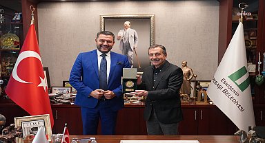 Rodopi Belediye Başkanı Mihaylov’dan Tepebaşı Belediye Başkanı Ataç'a ziyaret