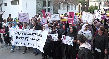 Rojin Kabaiş için İzmir’de yürüyüş: Adaletin geciktirilmesi, kadınların yaşam hakkının gaspıdır