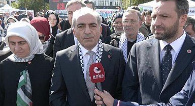 Saadet Partisi'nden İsrail protestosu... İstanbul İl Başkanı Yalçınkaya: Bütün halkımızı İsrail zulmüne karşı dirençlerini daha da arttırmaya davet ediyorum