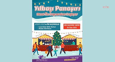 Safranbolu’da 'Yılbaşı Panayırı' için stant başvuruları başladı