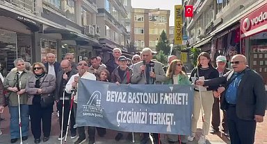 Samsun’da görme engellilerden erişim çağrısı