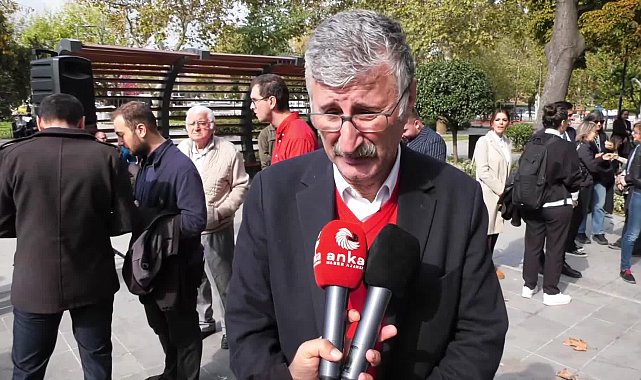 Saraçhane buluşmasına destek veren Alper Taş: 12 Eylül hukukunun devam ettiği bir rejimle yüz yüzeyiz... Ozbi: Korkmayın, sinmeyin, asla boyun eğmeyin